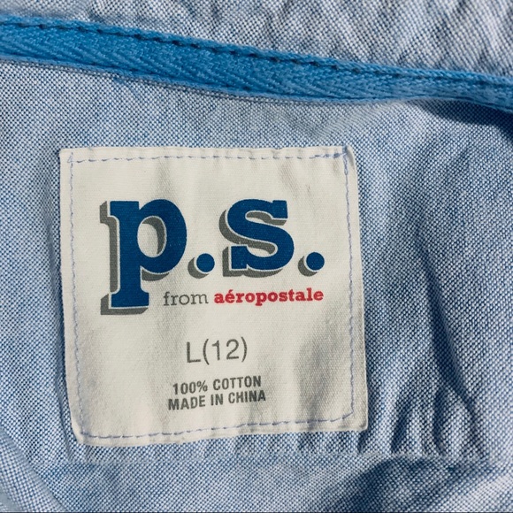 Aeropostale Boys Button Down Shirt - Picture 3 of 6